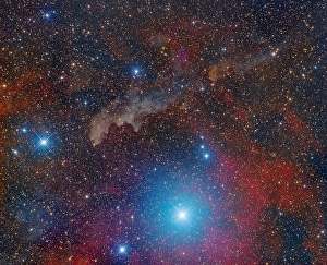 Astronomy Photography Prints: Witch Head Nebula
