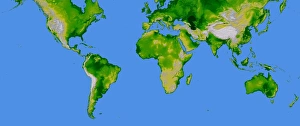 Mountainous Terrain Images Prints: The World
