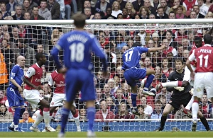 Arsenal v Everton Tim Cahill scoring the first goal for Everton Mandatory Credit Arsenal v Everton Tim Cahill scoring the first goal for Everton Mandatory Credit