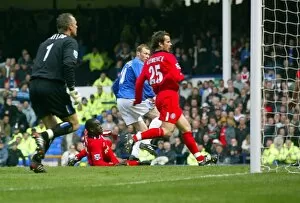 Images Dated 27th May 2005: Duncan Ferguson grabs the equaliser