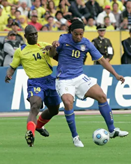 Previous seasons/season 08 09 blues international duty/ecuadors castillo fights ball brazils ronaldinho Previous seasons/season 08 09 blues international duty/ecuadors castillo fights ball brazils ronaldinho