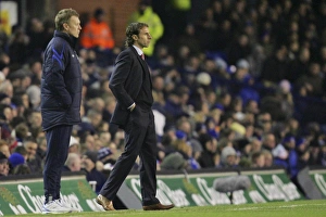 Everton v Middlesbrough David Moyes and Gareth Southgate Everton v Middlesbrough David Moyes and Gareth Southgate
