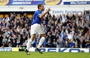 Images Dated 26th October 2005: James Beattie's Glory Moment: Scoring Against Chelsea