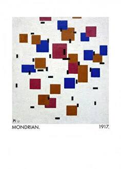 Piet Mondrian Collection: Composition in colour A 1917