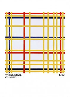 Piet Mondrian Collection: New York City 1 1942