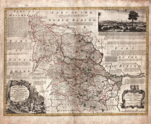 An Accurate Map of the West Riding of Yorkshire, divided into its Wapontakes, 1785 An Accurate Map of the West Riding of Yorkshire, divided into its Wapontakes, 1785