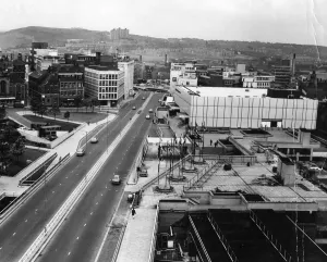 Arundel Gate looking towards Castle Square showing (right) the Top Rank Suite and (centre left) Arundel Gate looking towards Castle Square showing (right) the Top Rank Suite and (centre left)