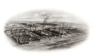 Prints of Image from Cammell Laird and Co Ltd. Sheffield England, c. 1915 (Sheffield Local Studies library 338.4 SF) Sheffield Prints: Cammell Laird Grimesthorpe Works Print, c. 1915