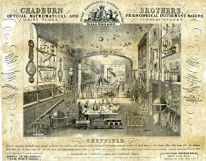 Chadburn Brothers, Optical Instrument Makers, Albion Works, Nursery Street Chadburn Brothers, Optical Instrument Makers, Albion Works, Nursery Street