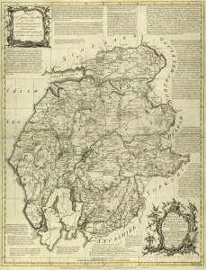 County Map of Westmoreland and Cumberland, c. 1777 County Map of Westmoreland and Cumberland, c. 1777