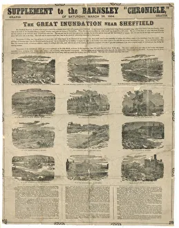 The great inundation near Sheffield: supplement to the Barnsley Chronicle, 26 March 1864 The great inundation near Sheffield: supplement to the Barnsley Chronicle, 26 March 1864