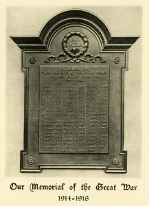 John Brown and Co Ltd., Atlas Works - Our Memorial of the Great War 1914 - 1918 John Brown and Co Ltd., Atlas Works - Our Memorial of the Great War 1914 - 1918