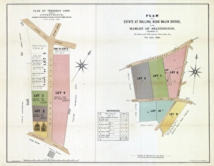 land at Upperthorpe and an estate at Hollins, near Malin Bridge, in the hamlet of Stannington, 1869 land at Upperthorpe and an estate at Hollins, near Malin Bridge, in the hamlet of Stannington, 1869