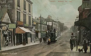 Langsett Road, Hillsborough, Sheffield, c. 1900 Langsett Road, Hillsborough, Sheffield, c. 1900