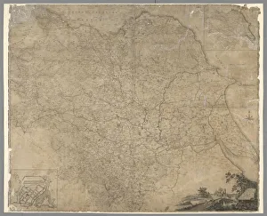 Map of the County of York, by John Tuke, land surveyor, 1787 Map of the County of York, by John Tuke, land surveyor, 1787