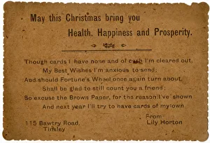 May this Christmas bring you health, happiness and prosperity, c1910 May this Christmas bring you health, happiness and prosperity, c1910
