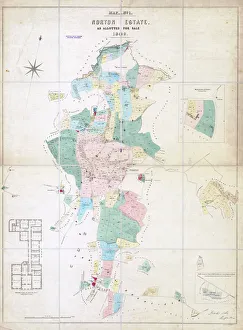 Norton Estate as allotted for sale, 1849 Norton Estate as allotted for sale, 1849