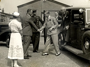 Painted Fabrics - Edward, Prince of Wales visit, 1935 Painted Fabrics - Edward, Prince of Wales visit, 1935