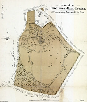 Plan of the Endcliffe Hall estate, 1895 Plan of the Endcliffe Hall estate, 1895