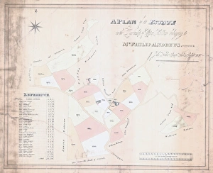 A Plan of an Estate in the Township of Upper Hallam belonging to Mr Philip Andrews, 1830 A Plan of an Estate in the Township of Upper Hallam belonging to Mr Philip Andrews, 1830