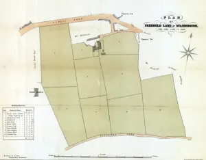 Plan of freehold land for sale at Stannington (Knowl Farm), 1869 Plan of freehold land for sale at Stannington (Knowl Farm), 1869