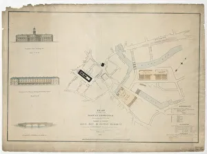 Plan of part of the markets in Sheffield, 1827 Plan of part of the markets in Sheffield, 1827