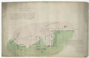 Plan of part of the townships of Sheffield and Ecclesall Bierlow, shewing the ancient boundary line, 1835 Plan of part of the townships of Sheffield and Ecclesall Bierlow, shewing the ancient boundary line, 1835