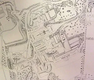 South Yorkshire Asylum - also referred to as Wadsley Asylum later Middlewood Hospital - plan of estate South Yorkshire Asylum - also referred to as Wadsley Asylum later Middlewood Hospital - plan of estate