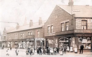 Staniforth Road, Sheffield, Yorkshire, c. 1910 Staniforth Road, Sheffield, Yorkshire, c. 1910
