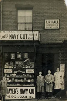 T. R. Hall, hairdresser and shaving salon, 294 Bramall Lane, Sheffield T. R. Hall, hairdresser and shaving salon, 294 Bramall Lane, Sheffield