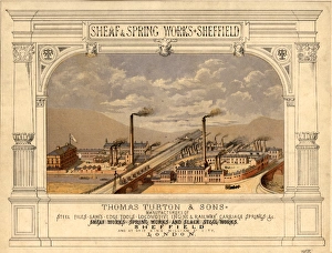 Thomas Turton and Sons, Sheaf Works, Cadman Street and Maltravers Street, Sheffield, Yorkshire, 1858 Thomas Turton and Sons, Sheaf Works, Cadman Street and Maltravers Street, Sheffield, Yorkshire, 1858
