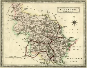 The West Riding of Yorkshire, 19th cent The West Riding of Yorkshire, 19th cent
