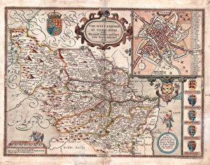 The West Ridinge of Yorkeshyre (Yorkshire) c. 1610 The West Ridinge of Yorkeshyre (Yorkshire) c. 1610