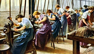 Women File Cutters at Cammell Lairds, 1917 Women File Cutters at Cammell Lairds, 1917