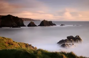 Hartland Quay Print, North Devon Coastline Image