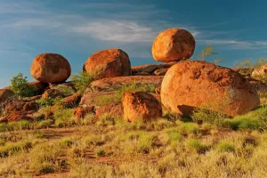 Geological Prints: Devils Marbles Print, Northern Territory Landscape