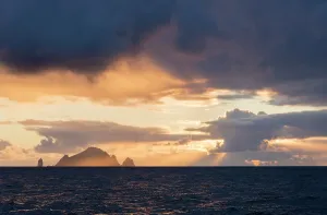 Islands of Boreray and Stac Lee Print, Scotland