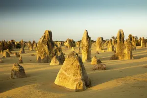 Western Australia Rock Formations Prints: The Pinnacles, limestone formations