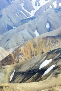 Landmannalaugar volcanic mountains, Iceland. July Landmannalaugar volcanic mountains, Iceland. July