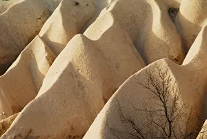 Landscape modified by the erosion process Landscape modified by the erosion process