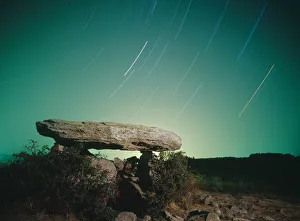 Long exposure of stars above a rock bridge in the Eastern Pyrenees. Alta Cerdanya Long exposure of stars above a rock bridge in the Eastern Pyrenees. Alta Cerdanya