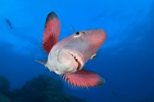 A portrait of a Mexican hogfish (Bodianus diplotaenia). Socorro Island, Revillagigedos A portrait of a Mexican hogfish (Bodianus diplotaenia). Socorro Island, Revillagigedos