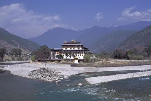 Punthang dechen phodrangor, Punakha Dzong, central Bhutan Punthang dechen phodrangor, Punakha Dzong, central Bhutan