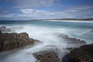 Stormy seas off Hosta, North Uist, Western Isles / Outer Hebrides, Scotland, UK, May 2011 Stormy seas off Hosta, North Uist, Western Isles / Outer Hebrides, Scotland, UK, May 2011