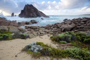 Sugarloaf Rock viewed fom coast of Leeuwin-Naturaliste National Park Sugarloaf Rock viewed fom coast of Leeuwin-Naturaliste National Park