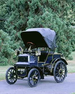 Vintage Motor Car Models Prints: 1897 Daimler