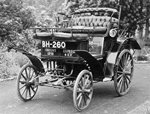 Old Fashioned Black And White Photos Prints: 1898 Orient Express. Creator: Unknown