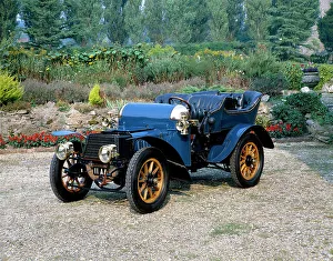 Early 20th Century Automobiles Prints: 1903 Daimler