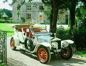 Vintage Automobiles UK Prints: 1909 Rolls Royce Silver Ghost