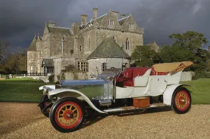 Vintage Rolls Royce Models Prints: 1909 Rolls Royce Silver Ghost